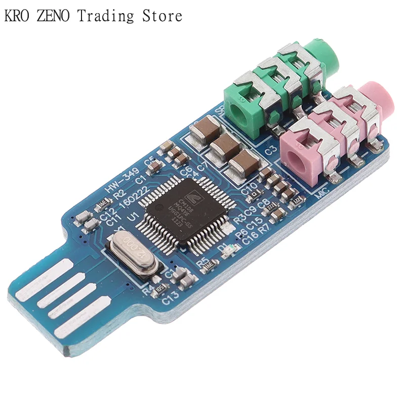 CM108 USB Drive Free USB Sound Card Laptop Computer External Sound Card Module✨
CM108 USB Drive Free USB Sound Card Laptop Computer External Sound Card Module✨