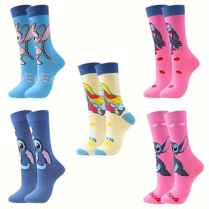 5 Pairs of Fashionable and Novel Cartoon Pattern Breathable and Comfortable Outdoor Sports Socks Suitable For Both Men and Women
5 Pairs of Fashionable and Novel Cartoon Pattern Breathable and Comfortable Outdoor Sports Socks Suitable For Both Men and Women