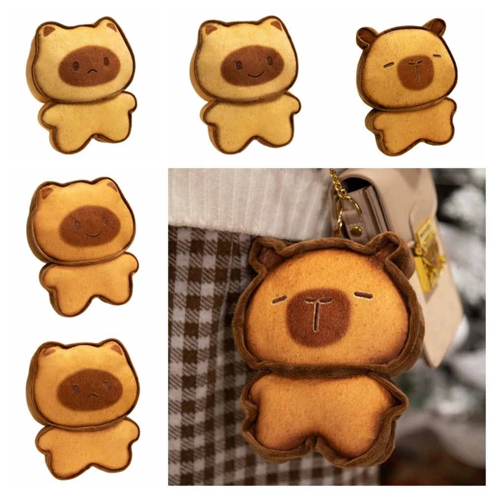 Baking Toast Capybara Doll Keychain Cartoon Fluffy Bread Capybara Plush Pendant Soft Cute Butter Cat Plush Doll Home Decor
Baking Toast Capybara Doll Keychain Cartoon Fluffy Bread Capybara Plush Pendant Soft Cute Butter Cat Plush Doll Home Decor