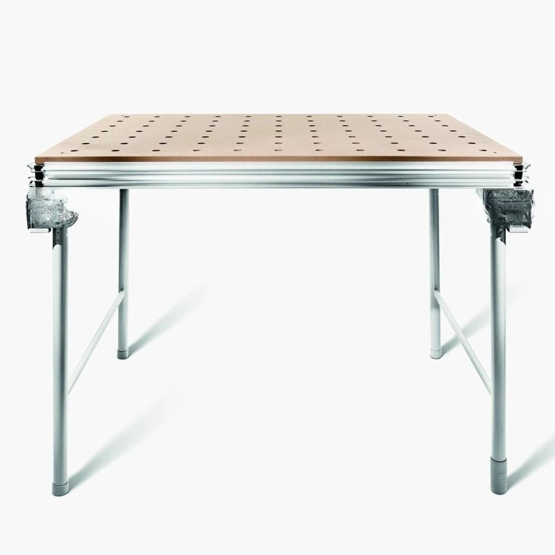 Multifunctional workbench, track folding woodworking table
Multifunctional workbench, track folding woodworking table