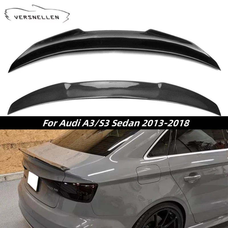 Для Audi A3 S3 RS3 седан 2013-2018 настоящее углеродное волокно V/M4/PSM/R стиль качкодзьоб задний спойлер багажника крыло
Для Audi A3 S3 RS3 седан 2013-2018 настоящее углеродное волокно V/M4/PSM/R стиль качкодзьоб задний спойлер багажника крыло