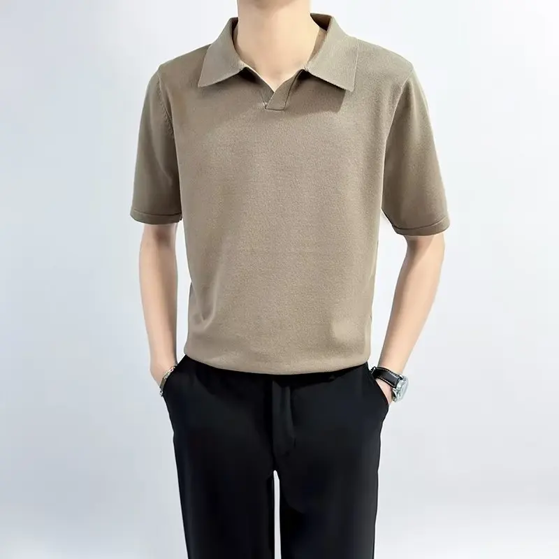 Korean Style Handsome Shirt Men's Summer New Simple Turn-down Collar Color Short Sleeve Trendy Casual Top
Korean Style Handsome Shirt Men's Summer New Simple Turn-down Collar Color Short Sleeve Trendy Casual Top