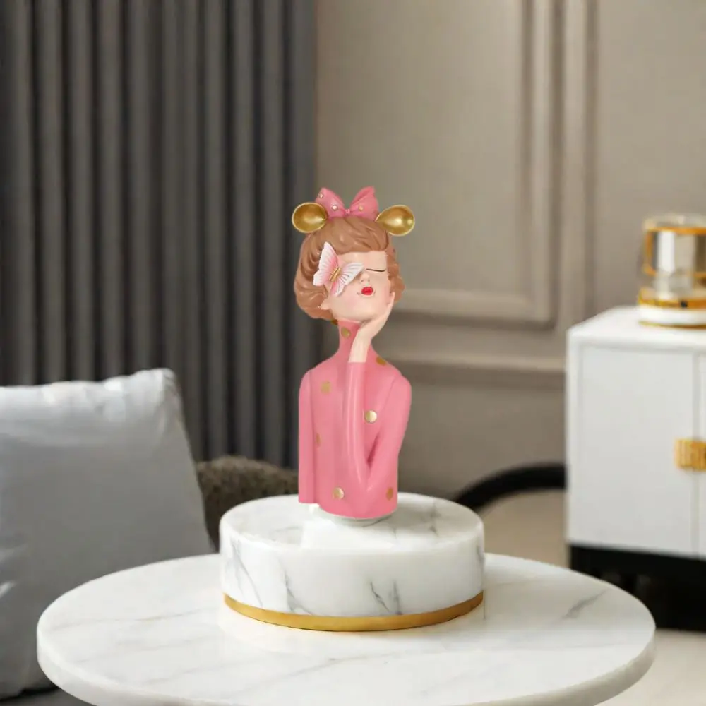 Простая элегантная настольная статуя девушки, декоративная скульптура девушки-бабочки ручной работы, фигурка девушки для дома
Простая элегантная настольная статуя девушки, декоративная скульптура девушки-бабочки ручной работы, фигурка девушки для дома