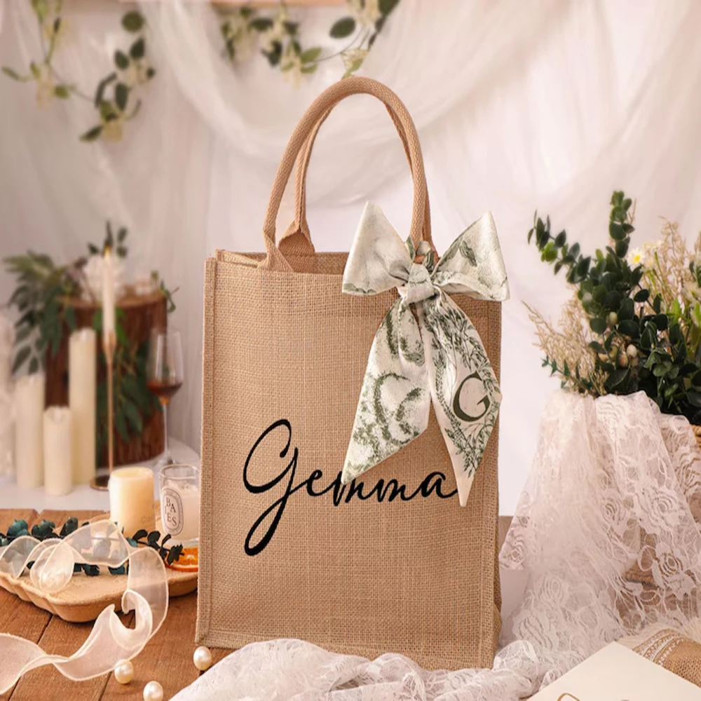 Durable Jute Tote Bag Custom Personalized Text Name Printed Shoulder Bag Beach Travel Handbag Bestie Friend Gift
Durable Jute Tote Bag Custom Personalized Text Name Printed Shoulder Bag Beach Travel Handbag Bestie Friend Gift