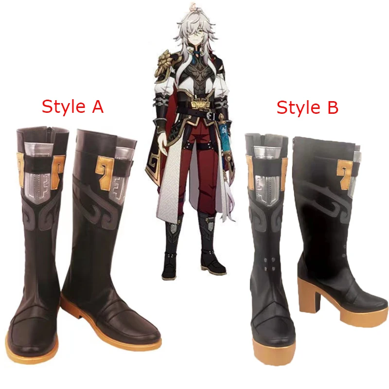 Jing Yuan Honkai Star Rail Cosplay Shoes Game Uniform Xianzhou Luofu Arbiter Generals Cloud Knights Halloween Costumes Boot Prop
Jing Yuan Honkai Star Rail Cosplay Shoes Game Uniform Xianzhou Luofu Arbiter Generals Cloud Knights Halloween Costumes Boot Prop