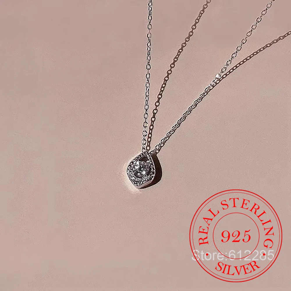 925 Sterling Silver Jewelry Crystal Waterdrop Pendant Necklace for Women Choker Chain Wedding Jewelry For Girls Friend Gift
925 Sterling Silver Jewelry Crystal Waterdrop Pendant Necklace for Women Choker Chain Wedding Jewelry For Girls Friend Gift