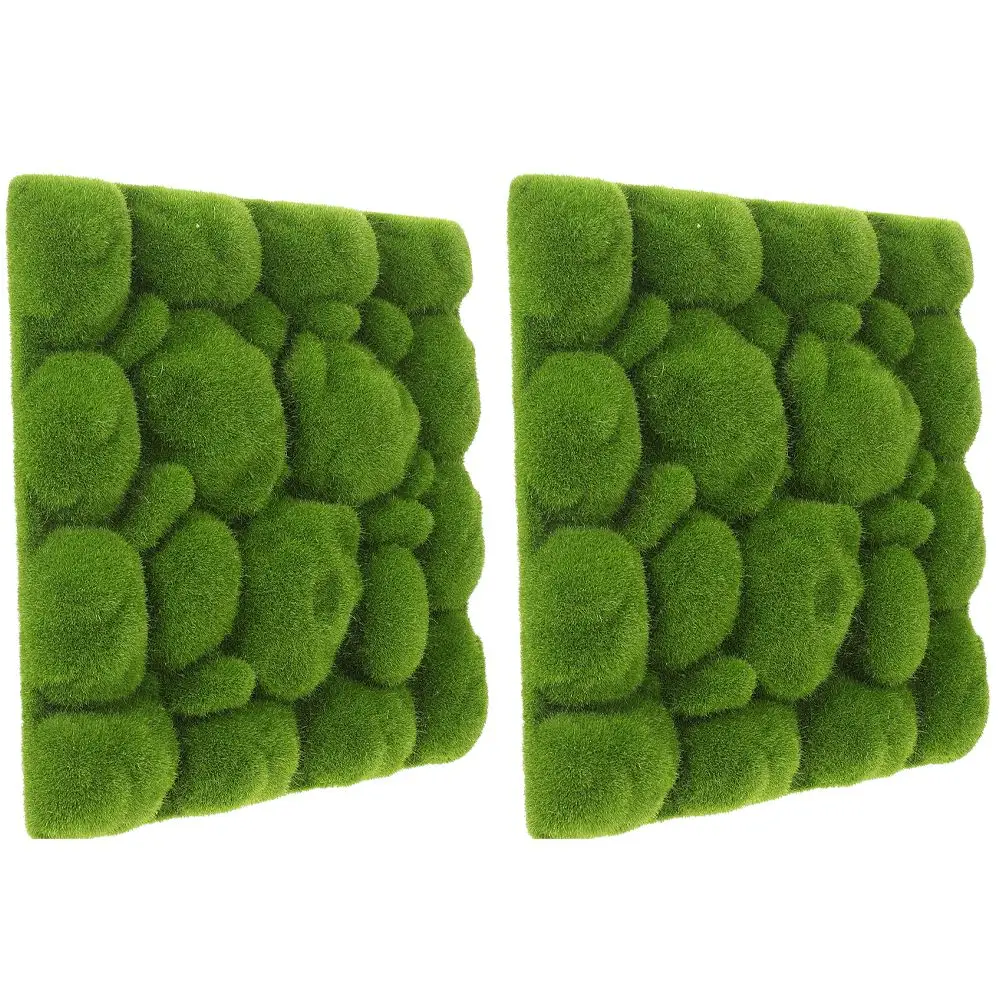 2Pcs Artificial Ferns Faux Moss Decorative Board 30x30cm Lightweight Wall Decor Modern Style DIY Background Panel Indoor
2Pcs Artificial Ferns Faux Moss Decorative Board 30x30cm Lightweight Wall Decor Modern Style DIY Background Panel Indoor