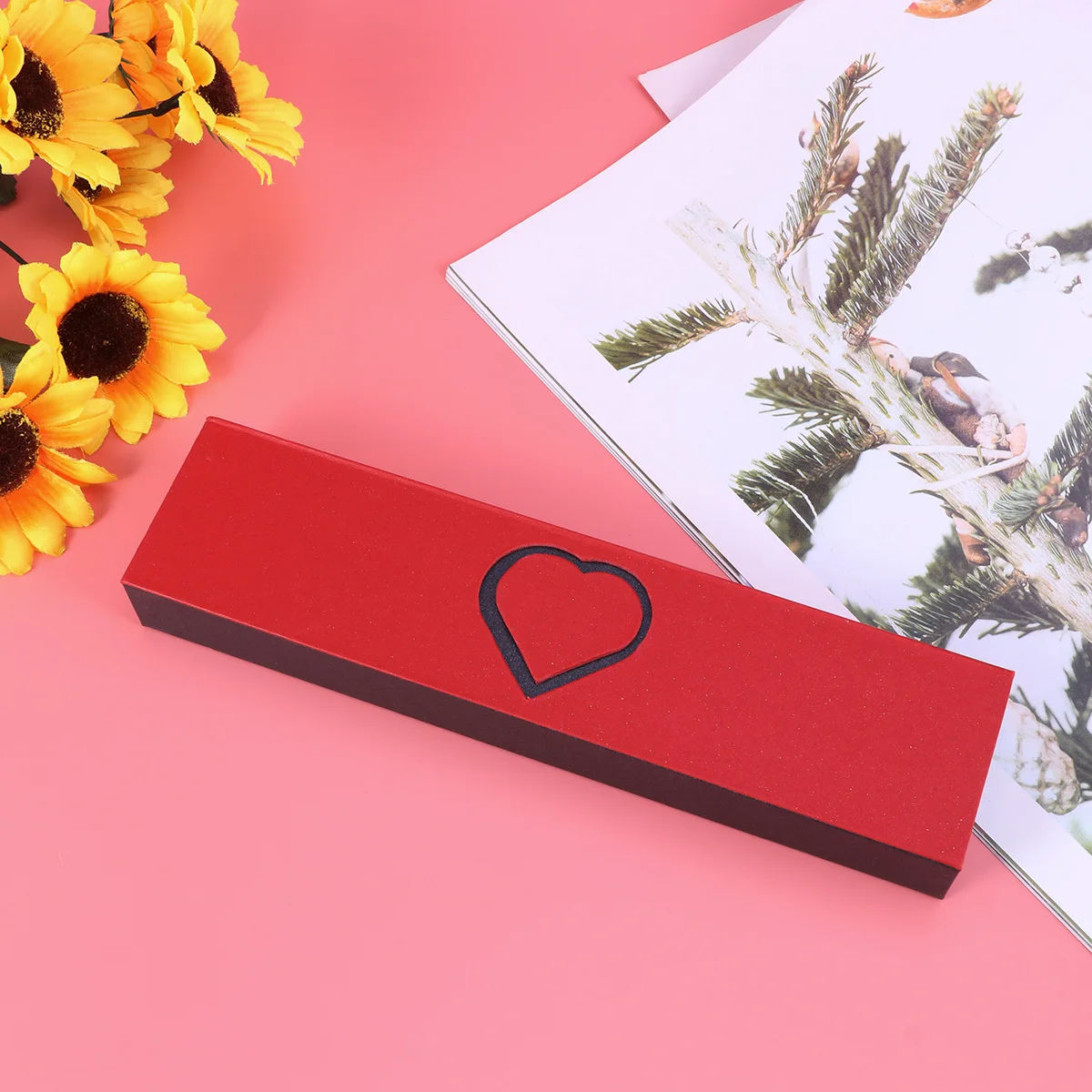 Gift Jewelry Box Red Heart Pattern For Necklace Ring Storage Wedding Birthday Jewelry Case Display Packaging Box
Gift Jewelry Box Red Heart Pattern For Necklace Ring Storage Wedding Birthday Jewelry Case Display Packaging Box