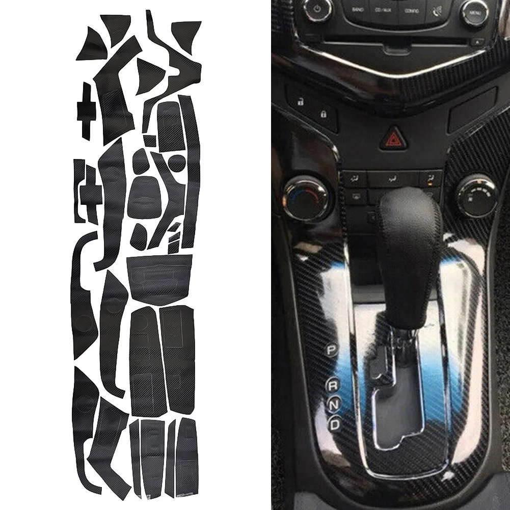 Hot Sale Brand New High Quality Car Interior Trim Stickers 28x Waterproof 28pcs Carbon Fiber Interior Trim Black
Hot Sale Brand New High Quality Car Interior Trim Stickers 28x Waterproof 28pcs Carbon Fiber Interior Trim Black