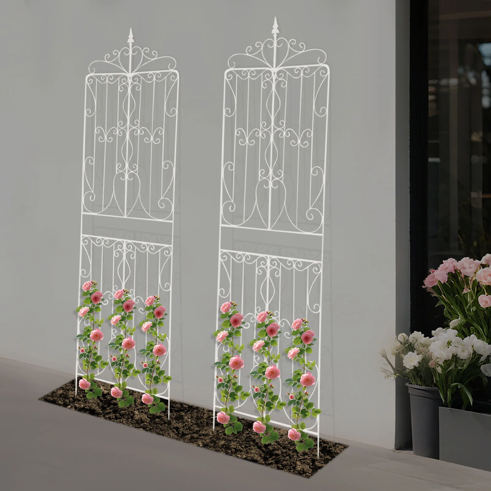 Садовые решетки, Железная садовая решетка, 2 шт. решетки
Садовые решетки, Железная садовая решетка, 2 шт. решетки