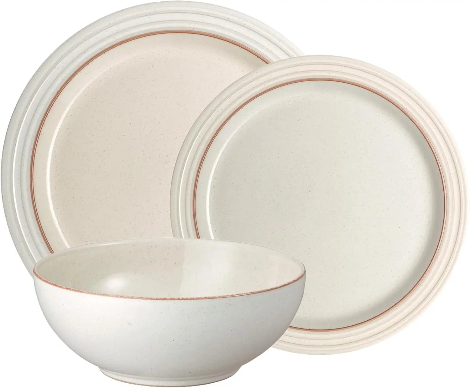 Heritage Atrium Dinner Set For 4-12 Piece Natural Ceramic Stoneware Tableware Set - Dishwasher & Microwave Safe - Scratch Resist 
Heritage Atrium Dinner Set For 4-12 Piece Natural Ceramic Stoneware Tableware Set - Dishwasher & Microwave Safe - Scratch Resist
