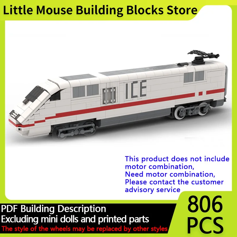 City Car Model MOC Building Bricks ICE 1 Electric Multiple Unit Modular Technology Gifts Holiday Assemble Children Toys Suit
City Car Model MOC Building Bricks ICE 1 Electric Multiple Unit Modular Technology Gifts Holiday Assemble Children Toys Suit