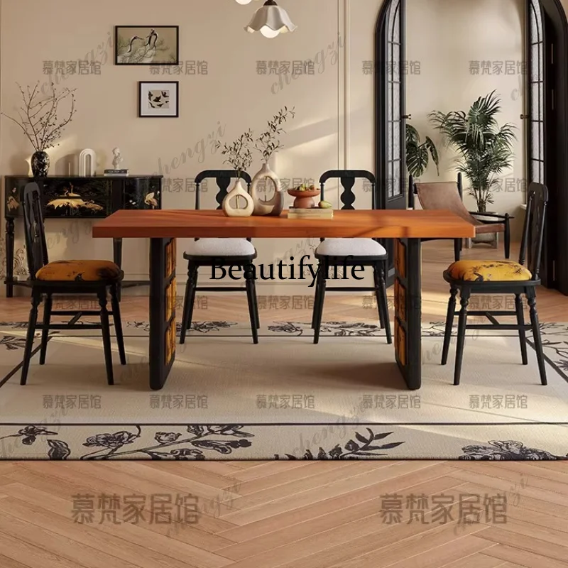 P182 Design 6 Person Dining Table Brown Luxury Unique Wooden Nordic Dining Table Living Room Study Tavoli Da Pranzo Home Furnitu
P182 Design 6 Person Dining Table Brown Luxury Unique Wooden Nordic Dining Table Living Room Study Tavoli Da Pranzo Home Furnitu