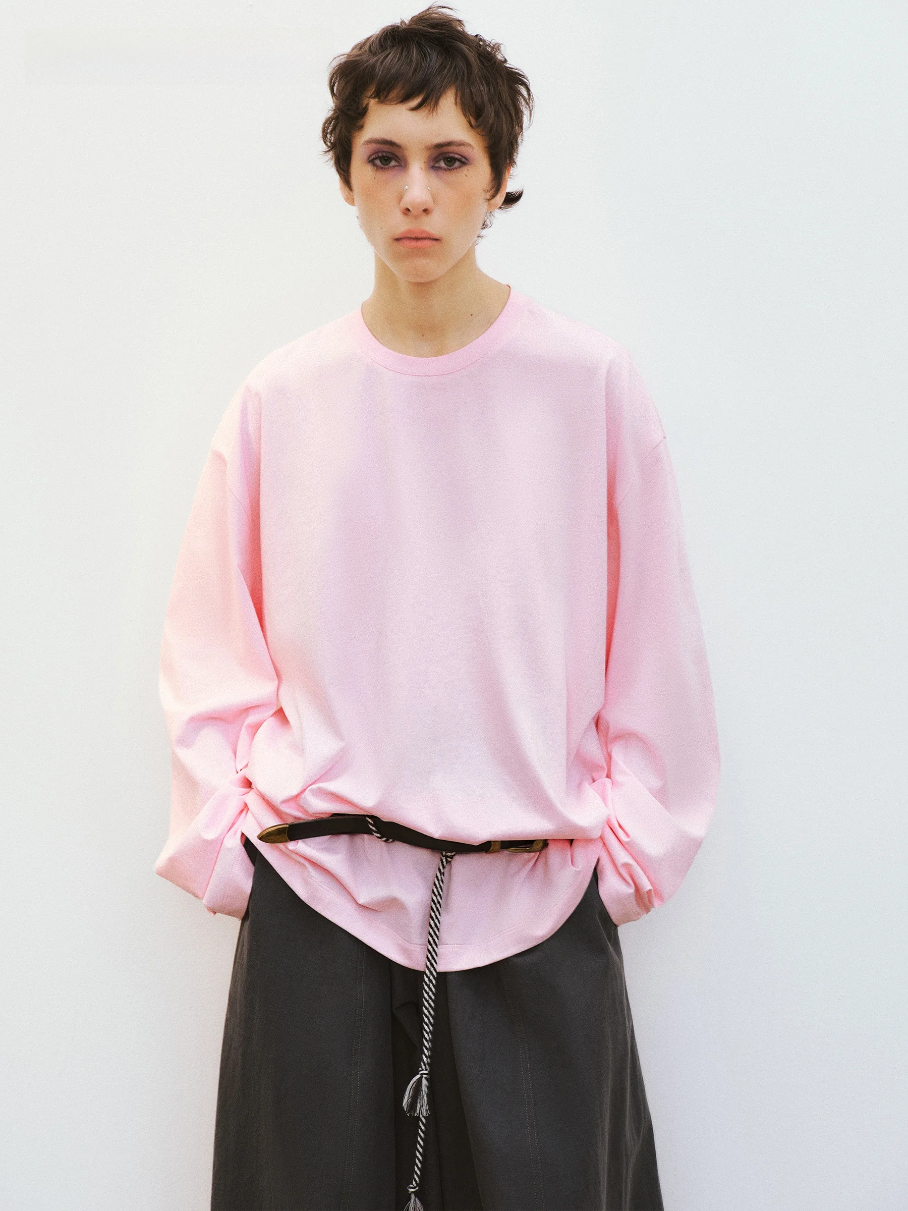 VERMO Beautiful Color Long Sleeve T-Shirt High Twist Cotton Cooling Style Base Shirt Casual Loose Fit round Neck
VERMO Beautiful Color Long Sleeve T-Shirt High Twist Cotton Cooling Style Base Shirt Casual Loose Fit round Neck