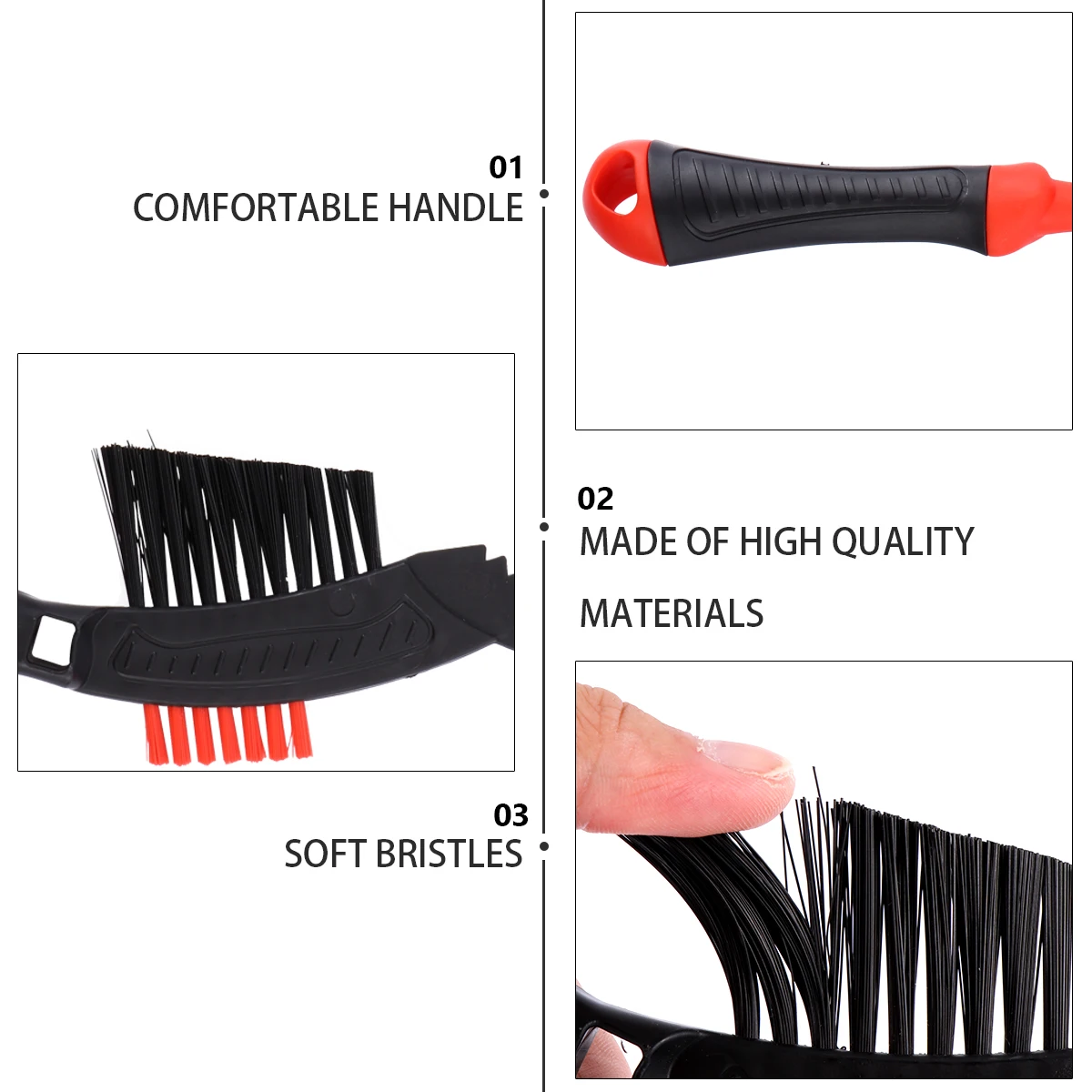2 Pcs Tire Brush Set Bike Chain Cleaner Cleaing Kit Cleaning Equipment Device Nylon
2 Pcs Tire Brush Set Bike Chain Cleaner Cleaing Kit Cleaning Equipment Device Nylon
