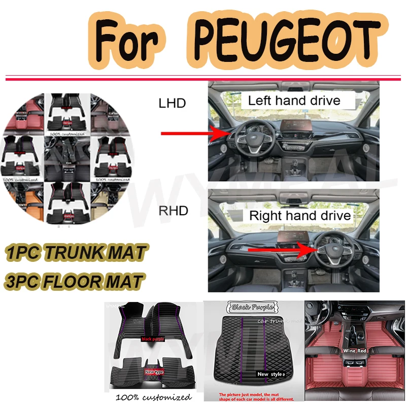 Автомобильные коврики LUXURY для PEUGEOT 508SW 607 2008 3008 3008GTline 4007 4008 5008 RCZ E-208 expert Traveller Rifter 106 107 508L
Автомобильные коврики LUXURY для PEUGEOT 508SW 607 2008 3008 3008GTline 4007 4008 5008 RCZ E-208 expert Traveller Rifter 106 107 508L