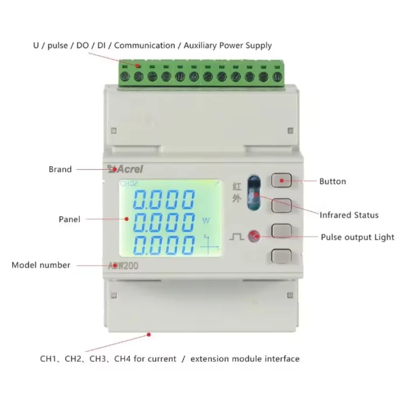 Hot Sale Din Rail Multi Loop IOT Electrical Meter ADW210 Multi Circuit Smart Power ing Device 3 Phase Data Logger
Hot Sale Din Rail Multi Loop IOT Electrical Meter ADW210 Multi Circuit Smart Power ing Device 3 Phase Data Logger