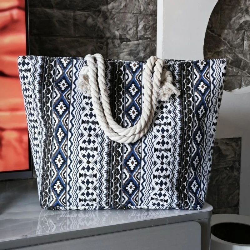 Retro Canvas Tote Bag with Zipper Womens Large Capacity Shoulder Bag Purse Female Handbag
Retro Canvas Tote Bag with Zipper Womens Large Capacity Shoulder Bag Purse Female Handbag
