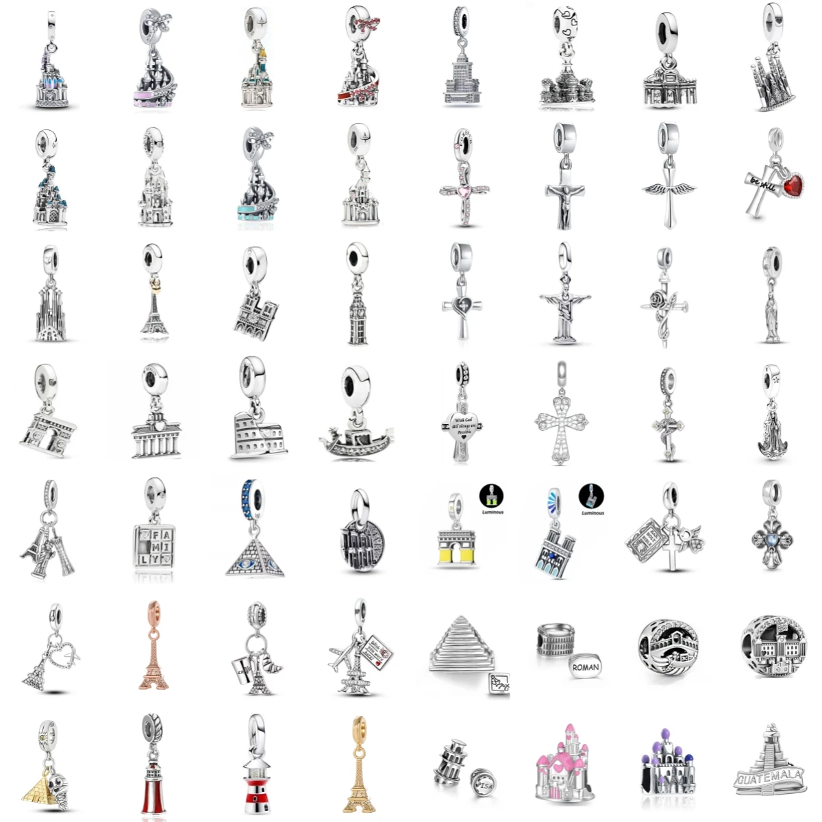 2026 Europe 925 Silver Charm Castle Bead Camera Tower Pendant DIY Jewelry Fit Original Bracelet Necklace Accessories
2026 Europe 925 Silver Charm Castle Bead Camera Tower Pendant DIY Jewelry Fit Original Bracelet Necklace Accessories