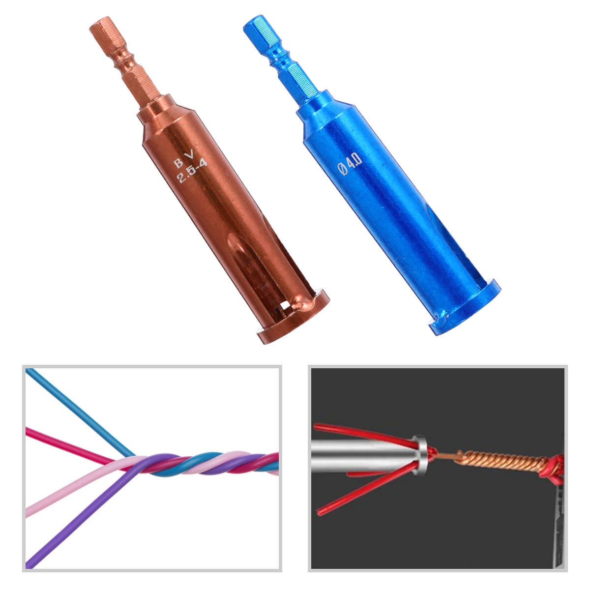 4pcs Wire Twisting Tool Stripper Stripper Wire Connector Connector Carbon Steel Home Essentials
4pcs Wire Twisting Tool Stripper Stripper Wire Connector Connector Carbon Steel Home Essentials