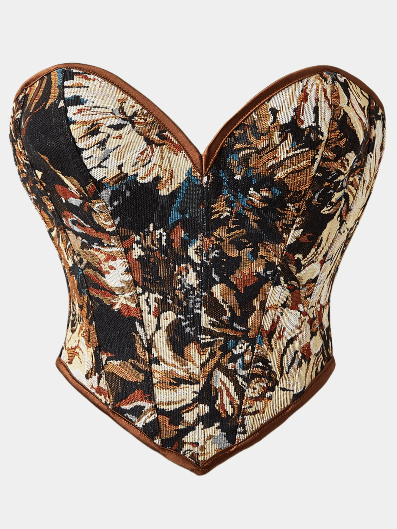 Women's Retro Strapless Bandeau Crop Top, Fishbone Bustier Style Form-Fitting Waist Slimming Sexy Blouse, Suitable For New Year Party, Valentine's Day, Holiday Occasions
Women's Retro Strapless Bandeau Crop Top, Fishbone Bustier Style Form-Fitting Waist Slimming Sexy Blouse, Suitable For New Year Party, Valentine's Day, Holiday Occasions