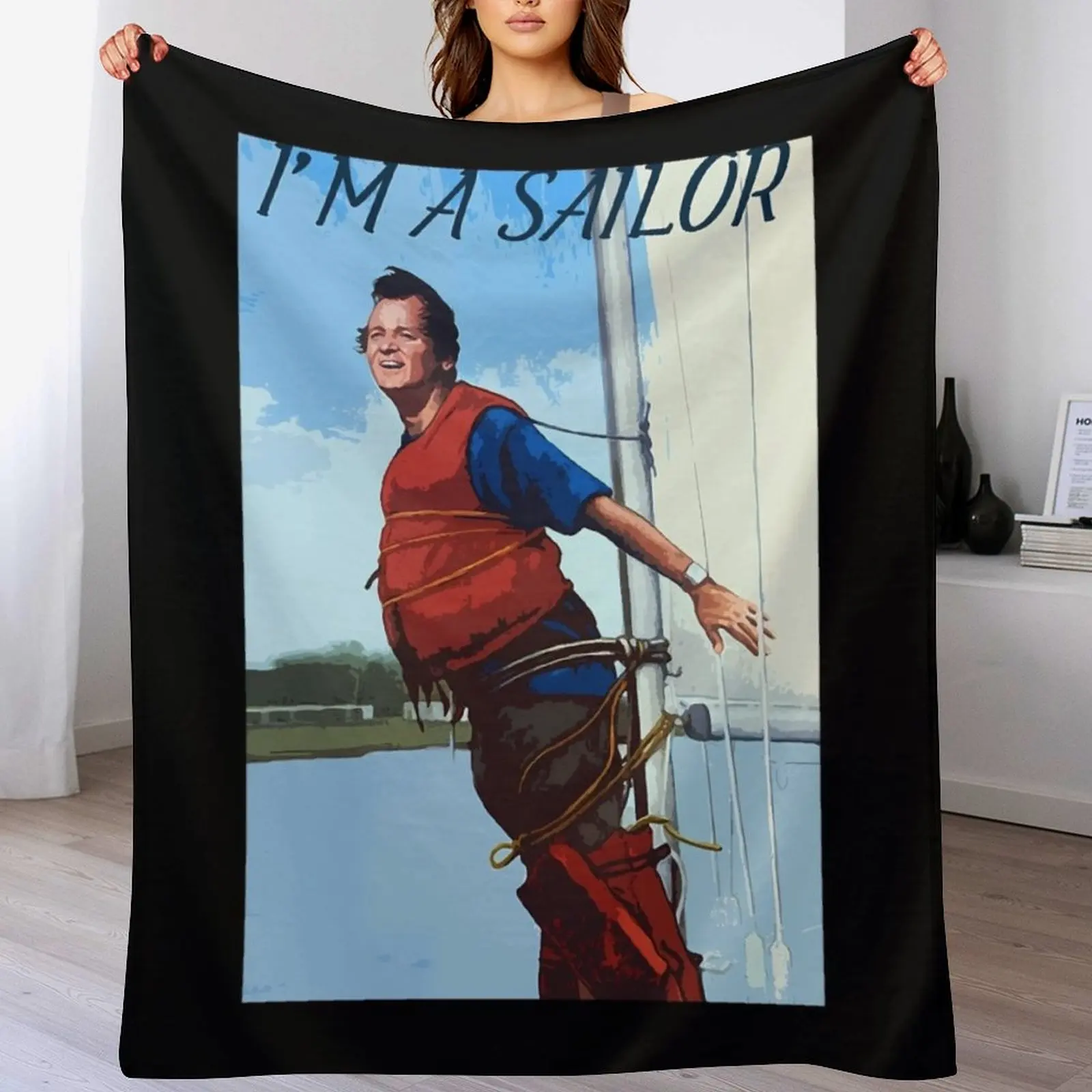 Im A Sailor Bob Quote \t Throw Blanket Soft Warm Blanket Gift for Grandparents
Im A Sailor Bob Quote \t Throw Blanket Soft Warm Blanket Gift for Grandparents