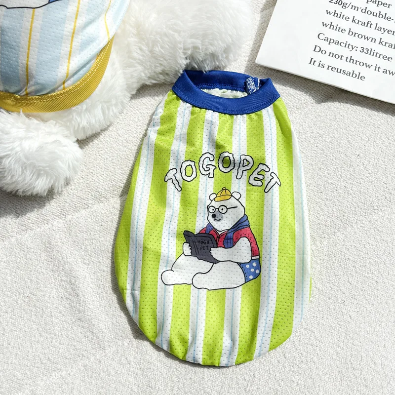 Pet Dog Spring and Summer Clothes Silk Thin Bichon Schnauzer Small Dog Universal Comfortable Vest
Pet Dog Spring and Summer Clothes Silk Thin Bichon Schnauzer Small Dog Universal Comfortable Vest
