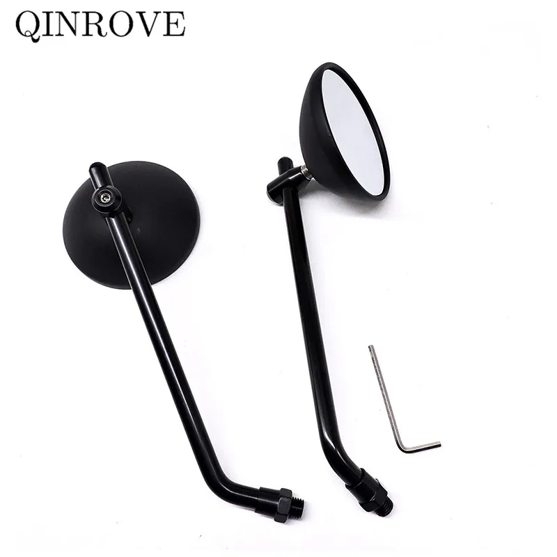 Cafe Racer Motorcycle Rearview Mirror M8 M10 Round Side Mirror Universal For Yamaha XSR 700 900 BWS 125 BMW R9T Royal Enfield
Cafe Racer Motorcycle Rearview Mirror M8 M10 Round Side Mirror Universal For Yamaha XSR 700 900 BWS 125 BMW R9T Royal Enfield
