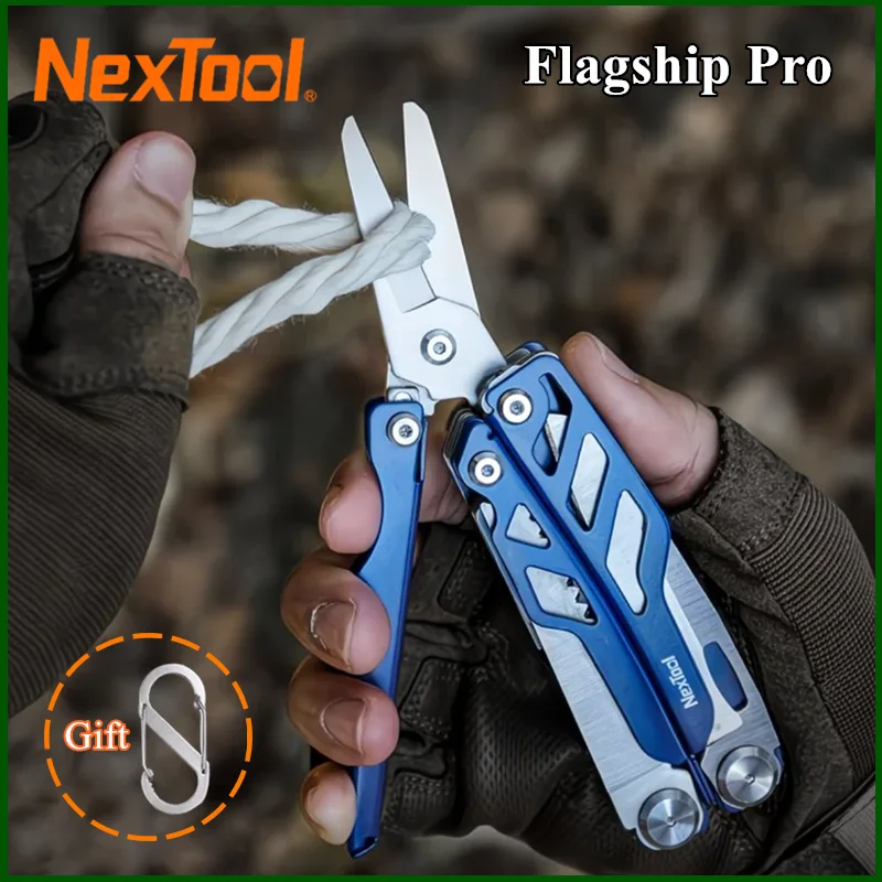 Nextool Flagship Pro 16 in 1 Multitool with Kydex Sheath Folding Pliers Portable Pocket Multipurpose Knife Scissors Multi-tool
Nextool Flagship Pro 16 in 1 Multitool with Kydex Sheath Folding Pliers Portable Pocket Multipurpose Knife Scissors Multi-tool