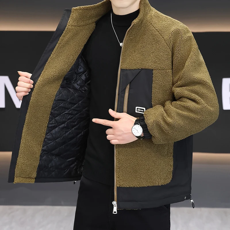 Утепленная хлопковая куртка для мужчин: осенне-зимняя, свободного кроя, повседневная, с воротником-стойкой, теплая верхняя одежда
Утепленная хлопковая куртка для мужчин: осенне-зимняя, свободного кроя, повседневная, с воротником-стойкой, теплая верхняя одежда