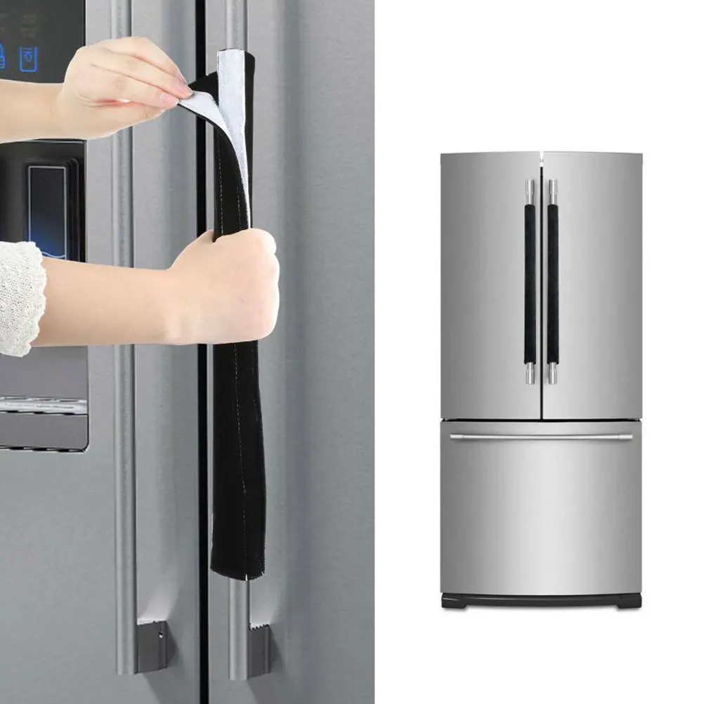 2Pcs Non-Slip Handle Covers for Refrigerator Door Knob Protector Kitchen Appliance Handle Wrap Stain Resistant Water Proof Grip
2Pcs Non-Slip Handle Covers for Refrigerator Door Knob Protector Kitchen Appliance Handle Wrap Stain Resistant Water Proof Grip