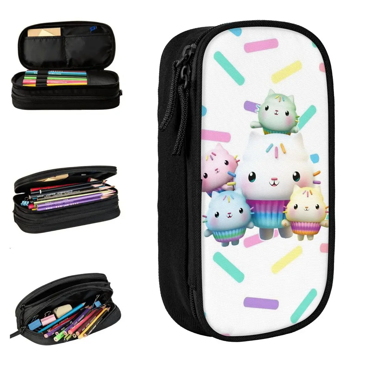 Милый пенал для кукольного домика Габби с героями мультфильмов, классический держатель для ручек, сумки для студентов, большая вместимость, школьный подарок, пенал
Милый пенал для кукольного домика Габби с героями мультфильмов, классический держатель для ручек, сумки для студентов, большая вместимость, школьный подарок, пенал