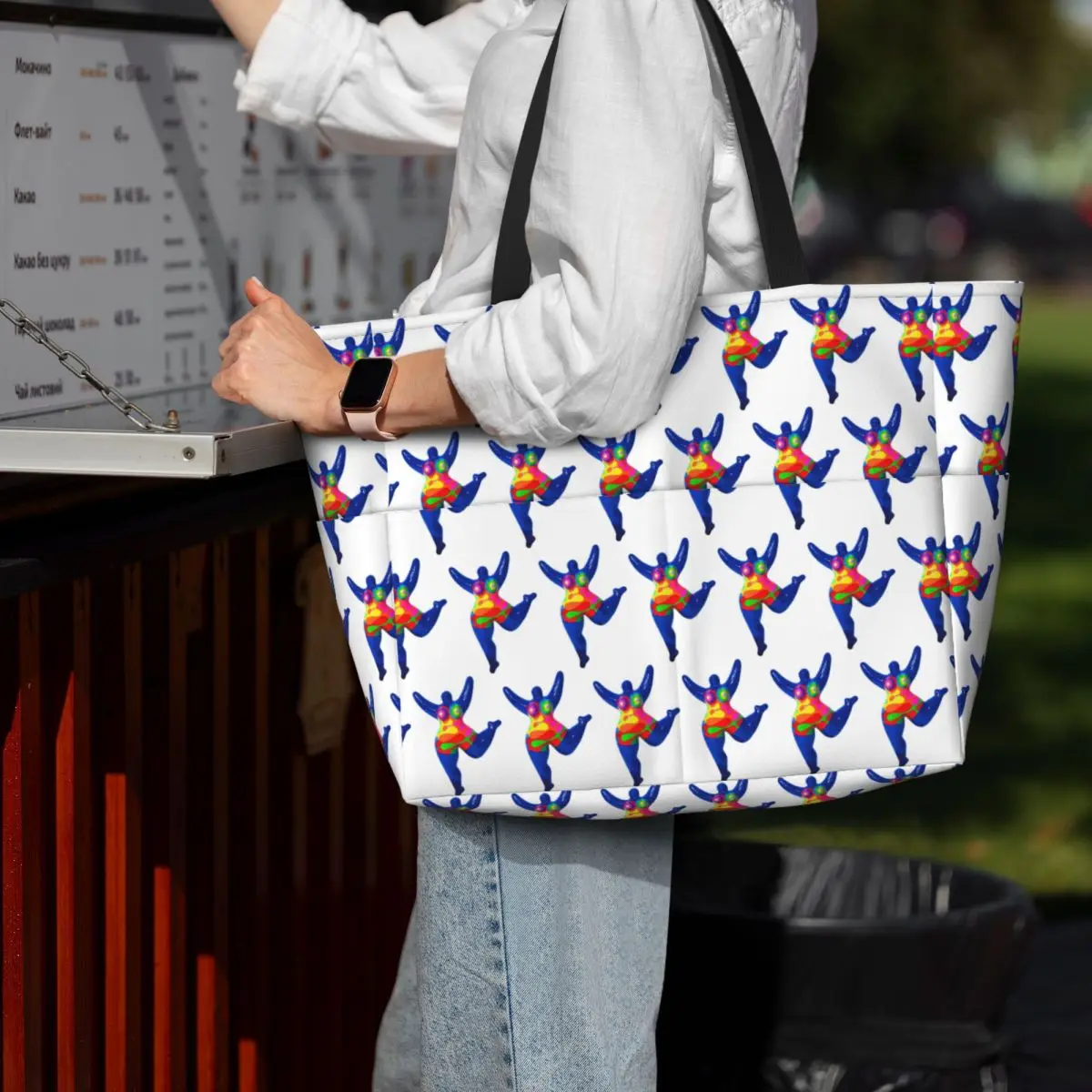 Blue Nana Biriney Tribute To Niki De Saint Phalle Beach Tote Bag Sport Gym Duffle Large Tote Bag Women Travel Bag Fitness bag
Blue Nana Biriney Tribute To Niki De Saint Phalle Beach Tote Bag Sport Gym Duffle Large Tote Bag Women Travel Bag Fitness bag