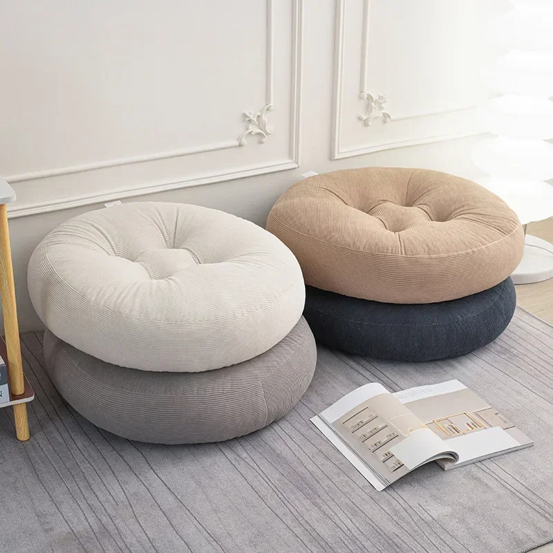 Solid Color Corduroy Circular Cushion, Buttocks/office Sedentary Cushion, Thick and Warm, Comfortable for Prolonged Sitting 방석
Solid Color Corduroy Circular Cushion, Buttocks/office Sedentary Cushion, Thick and Warm, Comfortable for Prolonged Sitting 방석