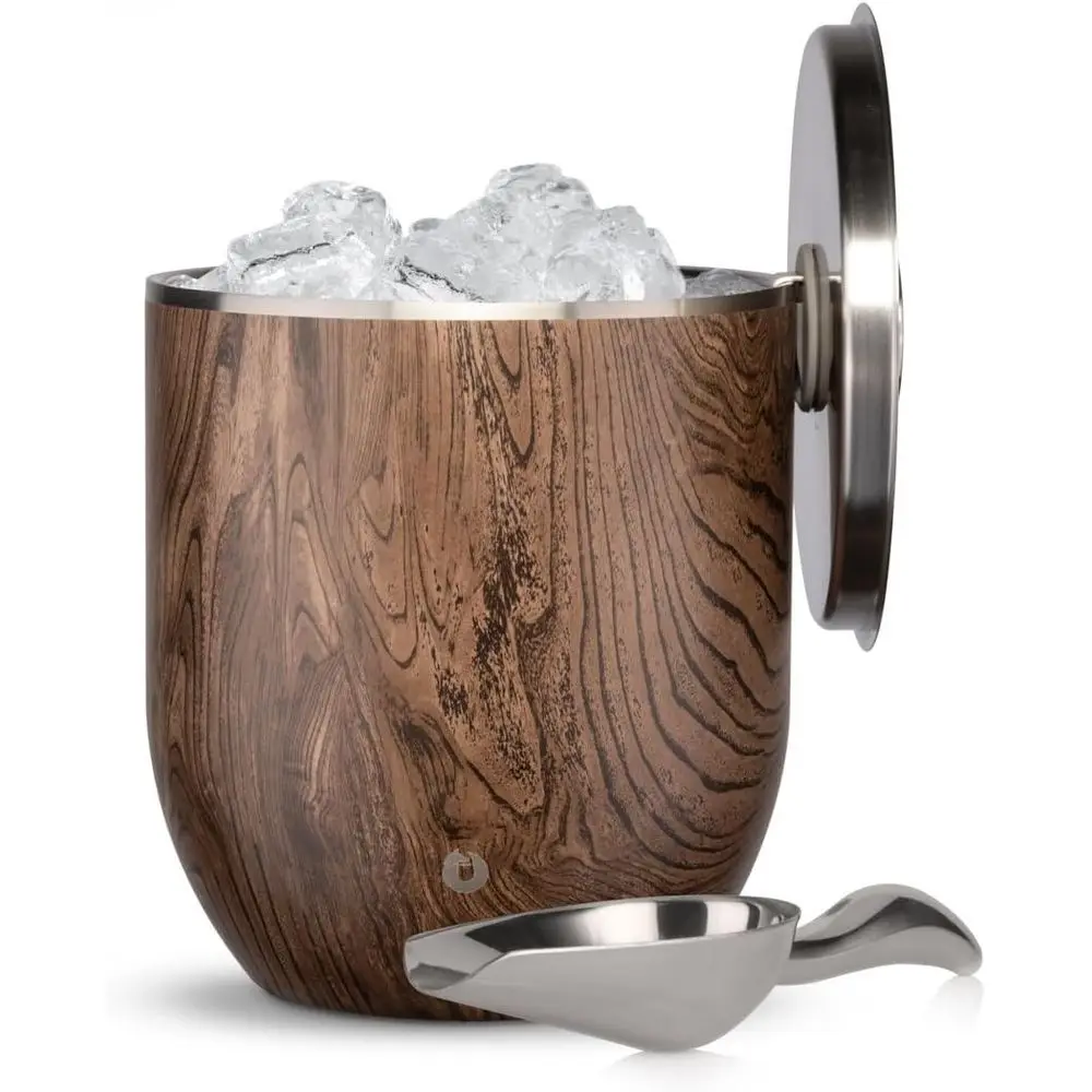 Plus, Premium Vacuum Insulated StainlSteel Ice Bucket with Lid/Scoop,Home Bar Accories,Elegant Bartending Ice Buckets or Parties
Plus, Premium Vacuum Insulated StainlSteel Ice Bucket with Lid/Scoop,Home Bar Accories,Elegant Bartending Ice Buckets or Parties