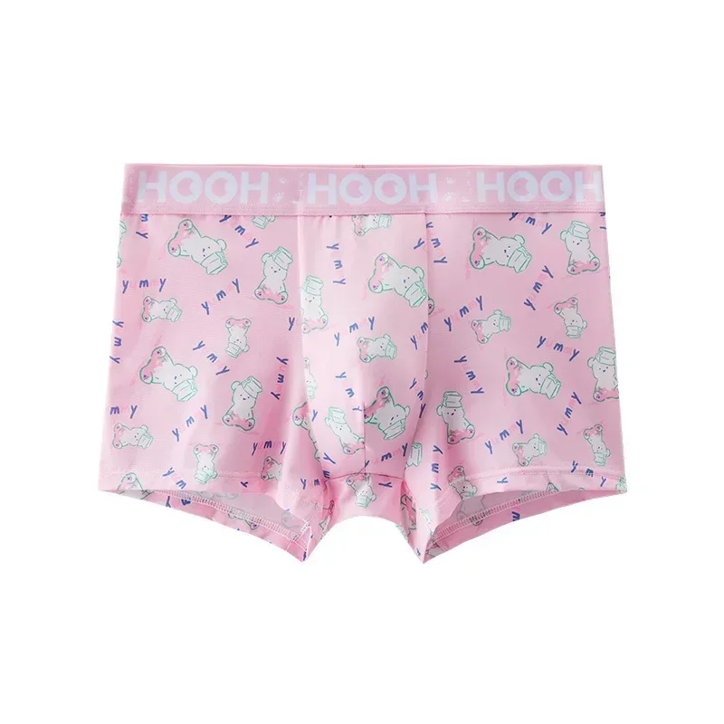 Men's Underwear Ice Silk Pink Ultra Thin Breathable Cute Antibacterial Big Men's Personalized Flat Corner Pants
Men's Underwear Ice Silk Pink Ultra Thin Breathable Cute Antibacterial Big Men's Personalized Flat Corner Pants