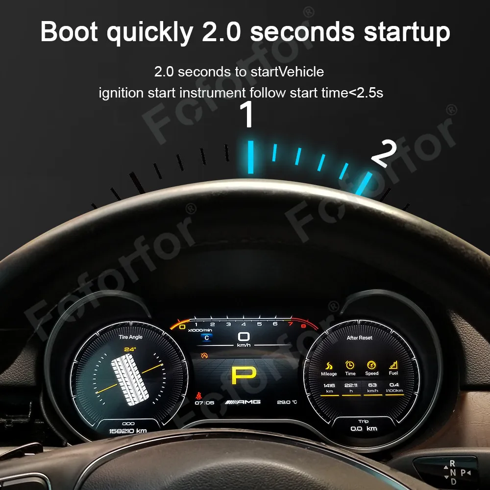 Car Virtual Cockpit For Mercedes Benz GLS 2016-2019 Headunit Dashboard Digital Cluster Instrument Auto Stereo Speed Meter Screen
Car Virtual Cockpit For Mercedes Benz GLS 2016-2019 Headunit Dashboard Digital Cluster Instrument Auto Stereo Speed Meter Screen