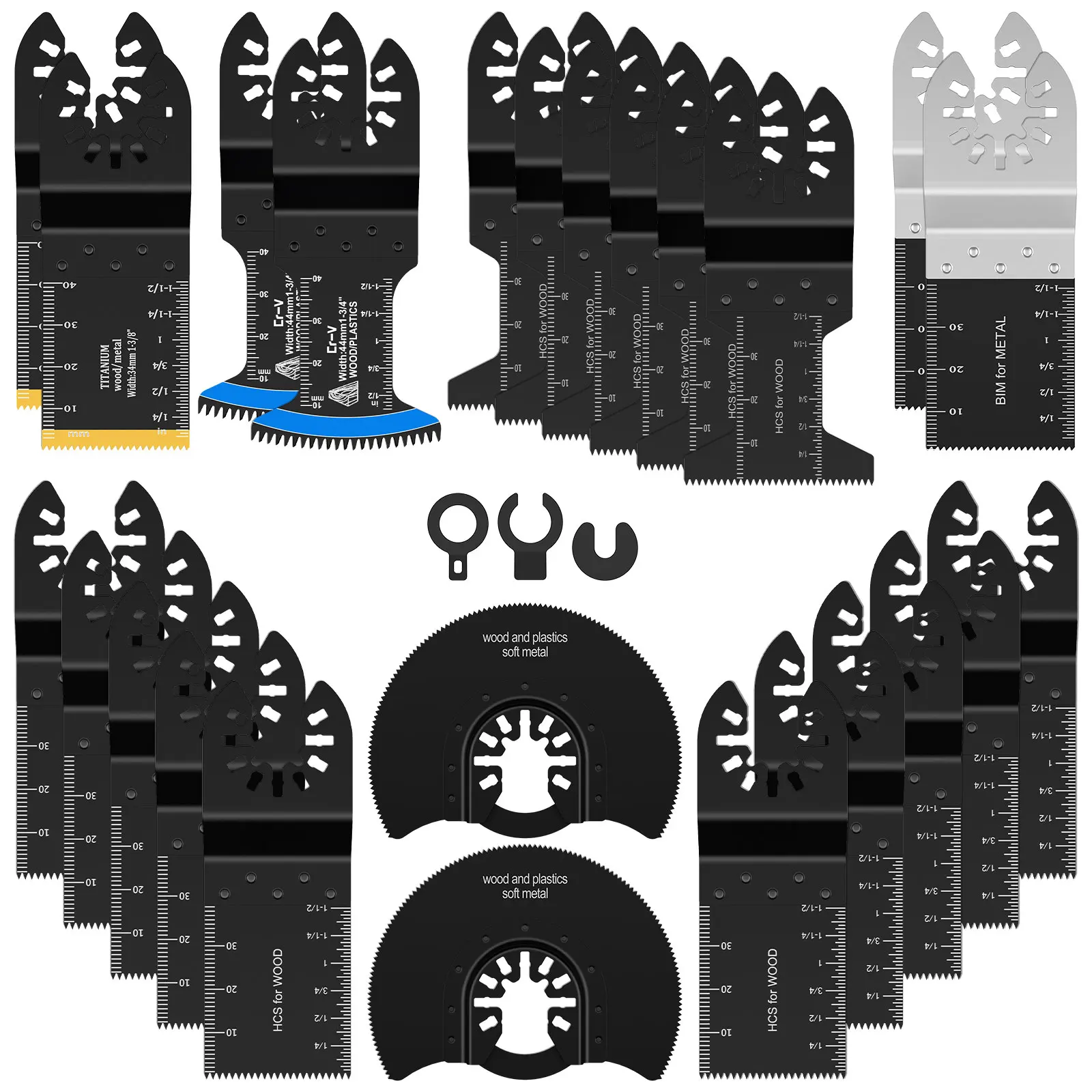 8/24 шт. многофункциональный осциллирующий диск, универсальный осциллирующий набор пильных полотен, титановый биметаллический прецизионный зубчатый диск для резки дерева, ПВХ
8/24 шт. многофункциональный осциллирующий диск, универсальный осциллирующий набор пильных полотен, титановый биметаллический прецизионный зубчатый диск для резки дерева, ПВХ