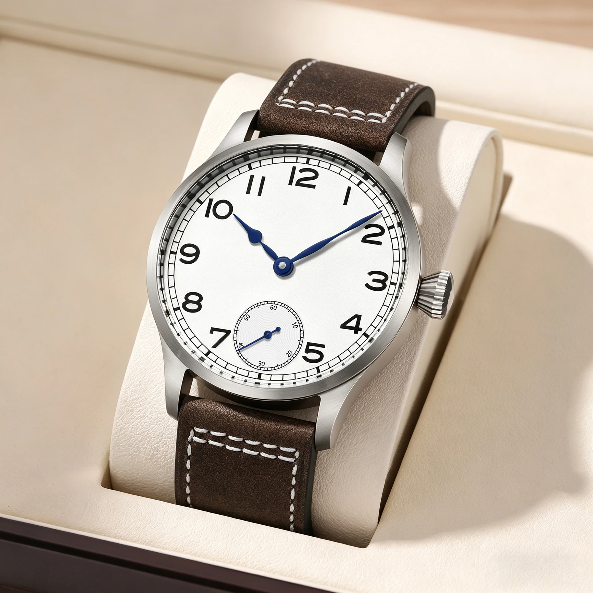 Corgeut Luxury Sapphire Glass 42mm St3621 Hand-Wind Movement 316L Steel Case Men'S Watch 30 M Water Resistant
Corgeut Luxury Sapphire Glass 42mm St3621 Hand-Wind Movement 316L Steel Case Men'S Watch 30 M Water Resistant