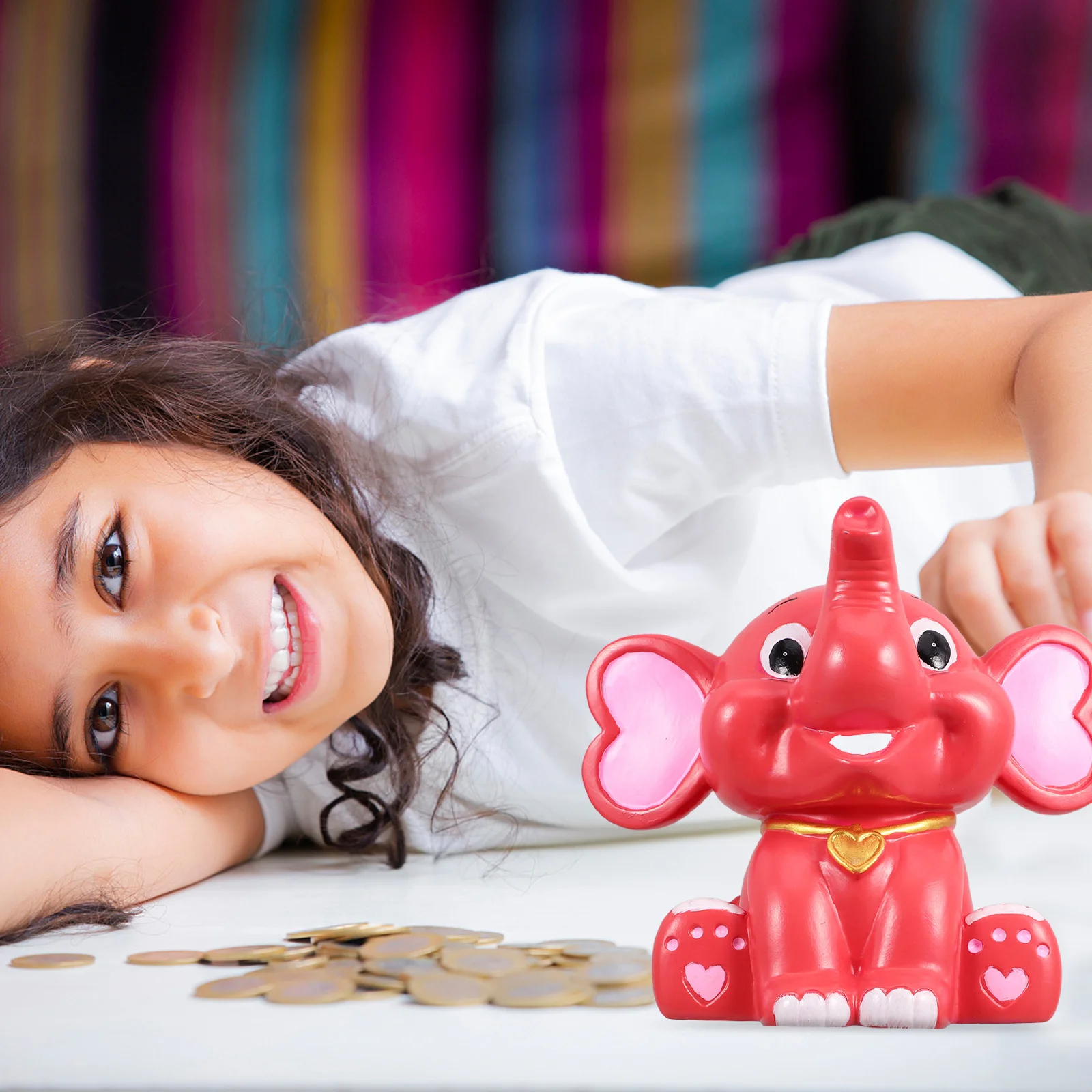 Elephant Piggy Bank Cute Coin Bank For Kids Girls Ages 8-12 Money Saving Box Decorative Storage Jar Animal Shape Novelty
Elephant Piggy Bank Cute Coin Bank For Kids Girls Ages 8-12 Money Saving Box Decorative Storage Jar Animal Shape Novelty