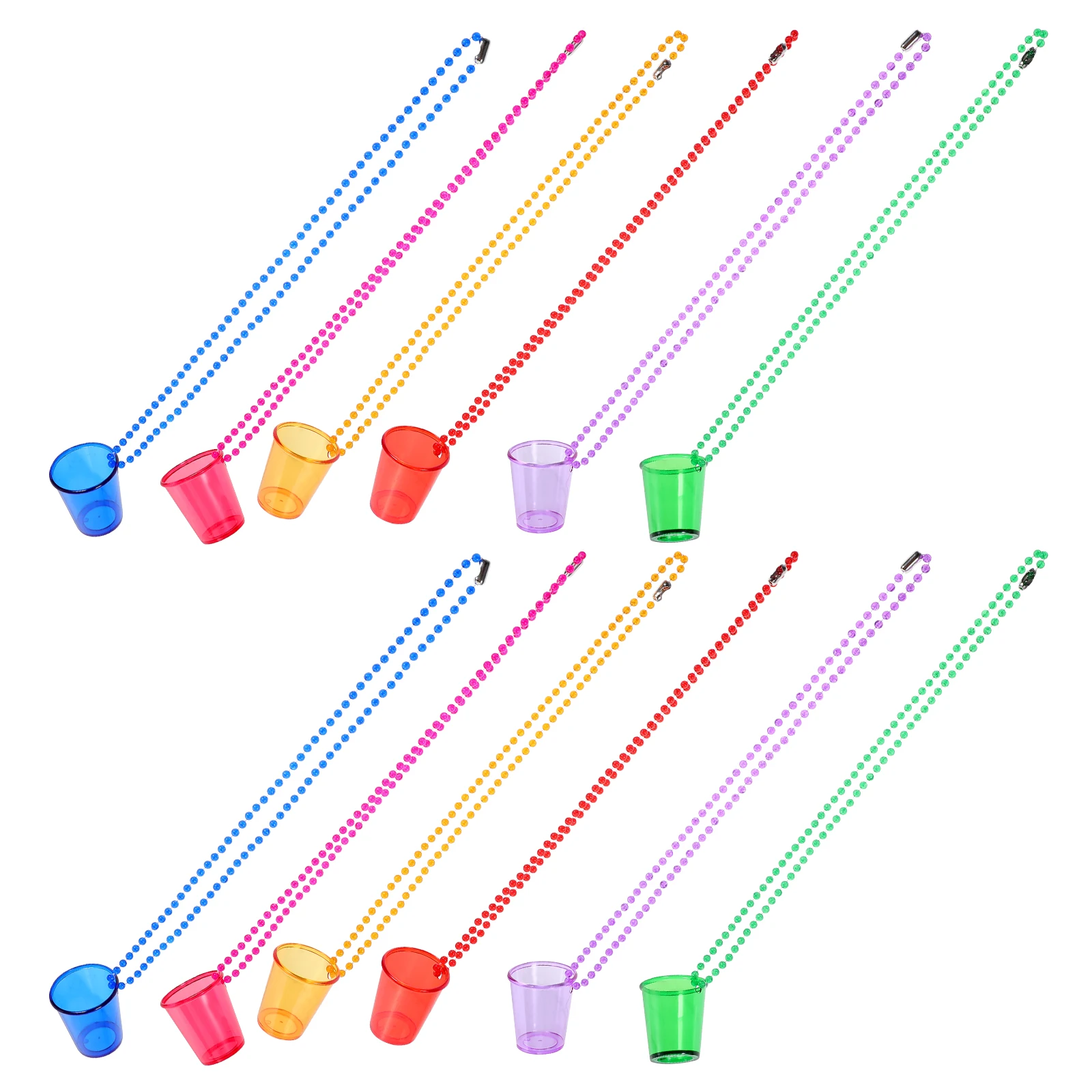 12 Pcs Beaded Necklace Shot Glasses Small Cups for Women Bride Groom Party Wedding Bachelorette Birthday Gifts
12 Pcs Beaded Necklace Shot Glasses Small Cups for Women Bride Groom Party Wedding Bachelorette Birthday Gifts