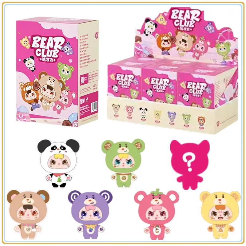 Original Bear Club Cute Plush Doll Blind Box Toys Surprise 18cm Cute Plush Doll Pink Bag Pendant Bear Baby Three Toys for Girls
Original Bear Club Cute Plush Doll Blind Box Toys Surprise 18cm Cute Plush Doll Pink Bag Pendant Bear Baby Three Toys for Girls
