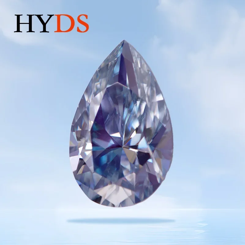 Moissanite Lavender Color VVS1 Pear Shape Charms for Jewelry Beads Diy Making Pendant Earrings Materials with GRA Certificate
Moissanite Lavender Color VVS1 Pear Shape Charms for Jewelry Beads Diy Making Pendant Earrings Materials with GRA Certificate