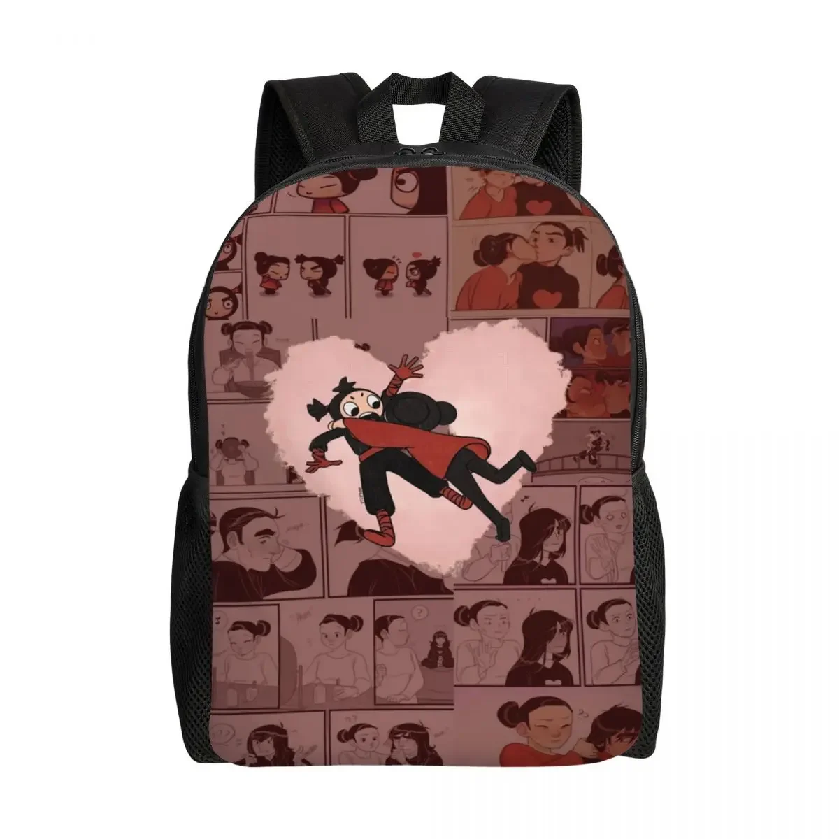 Customized P-Puccaes Cartoon Collage Backpack Men Women Basic Bookbag for School College Bags
Customized P-Puccaes Cartoon Collage Backpack Men Women Basic Bookbag for School College Bags