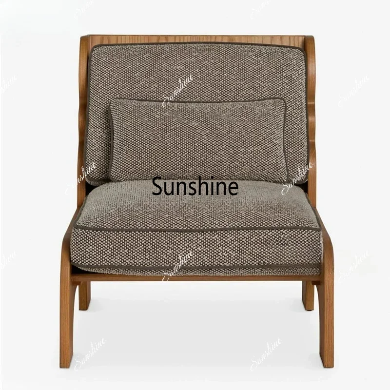 Wabi Sansan Solid Wood Single Sofa Home Living Room Leisure Chair Backrest
Wabi Sansan Solid Wood Single Sofa Home Living Room Leisure Chair Backrest