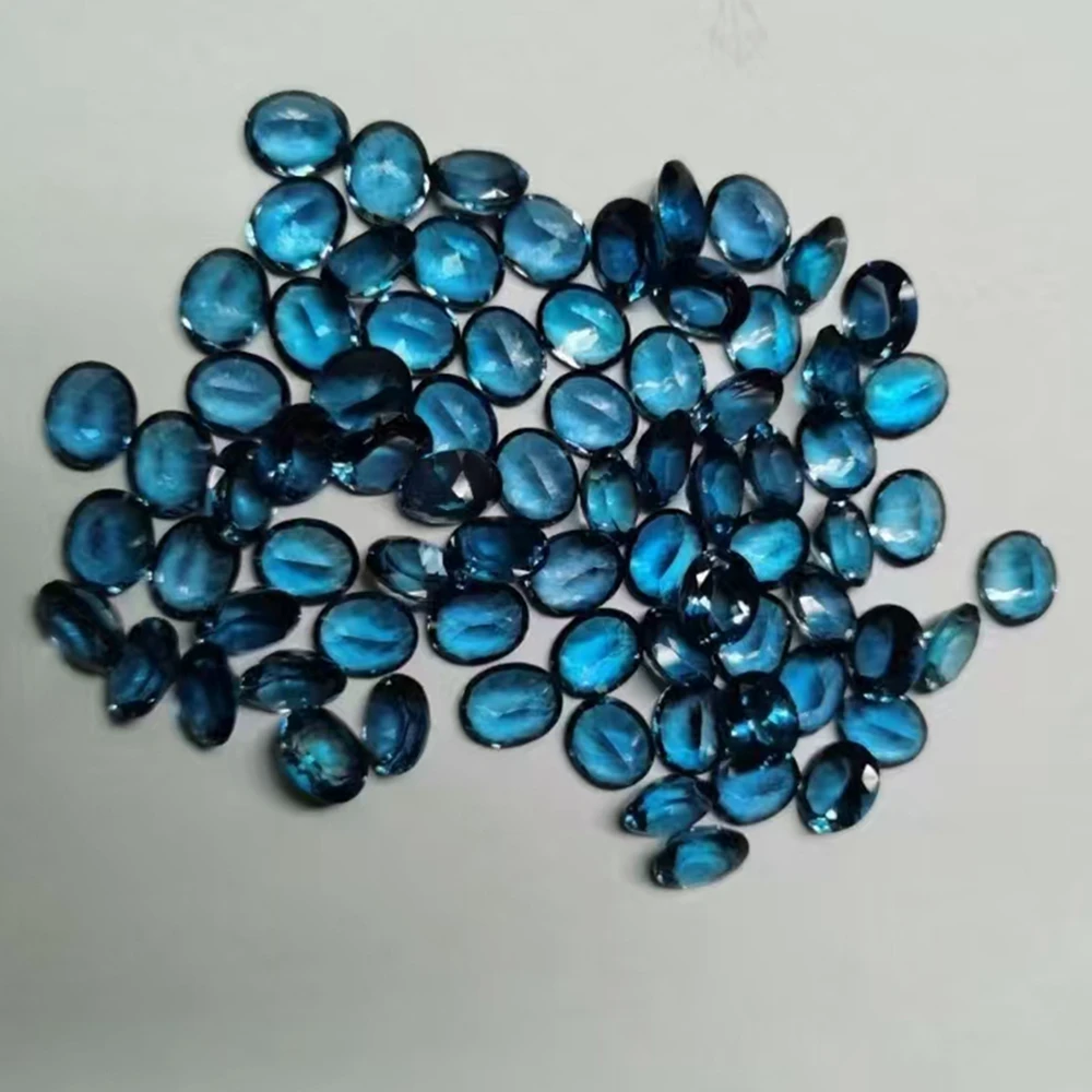 Original 100% Natural London Blue Oval Cut 3x5mm to 10x14mm Topaz Gemstones
Original 100% Natural London Blue Oval Cut 3x5mm to 10x14mm Topaz Gemstones