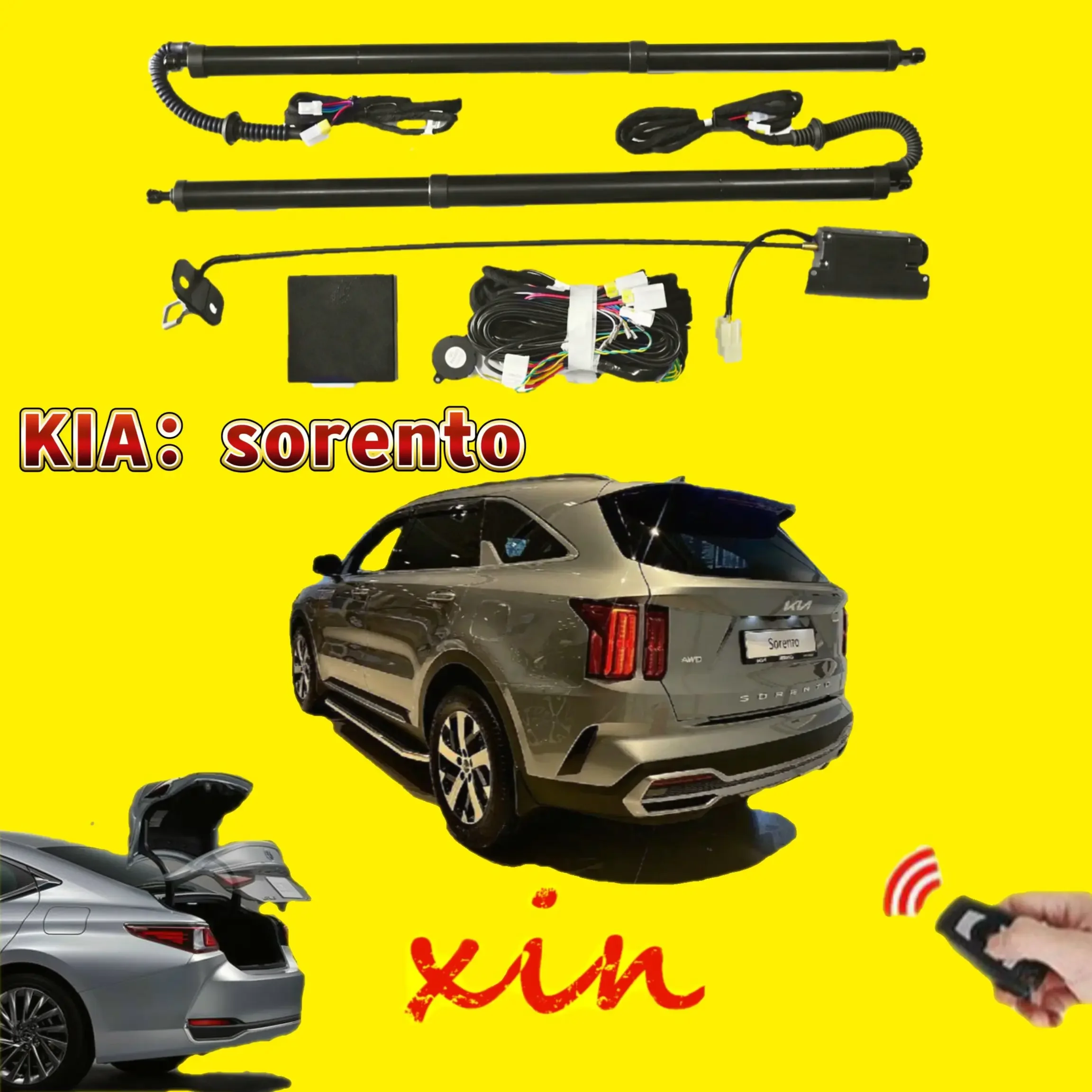 For KIA sorento 2018+2020+ electric tailgate automatic control of the trunk drive opening car lift rear door power kit
For KIA sorento 2018+2020+ electric tailgate automatic control of the trunk drive opening car lift rear door power kit