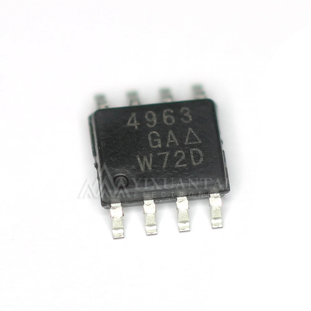 10pcs/Lot SI4963DY-T1-GE3 SI4963DY 4963 SOP8 P-CHANNEL POWER MOSFET 6.2A 20V NEW Original
10pcs/Lot SI4963DY-T1-GE3 SI4963DY 4963 SOP8 P-CHANNEL POWER MOSFET 6.2A 20V NEW Original