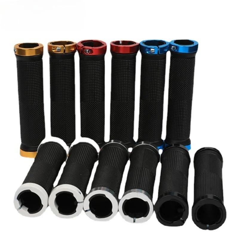 Резиновые ручки для MTB велосипеда, замок из сплава, двусторонний замок, ручки для руля, противоскользящая втулка для руля, аксессуары для велосипеда BMX 
Резиновые ручки для MTB велосипеда, замок из сплава, двусторонний замок, ручки для руля, противоскользящая втулка для руля, аксессуары для велосипеда BMX