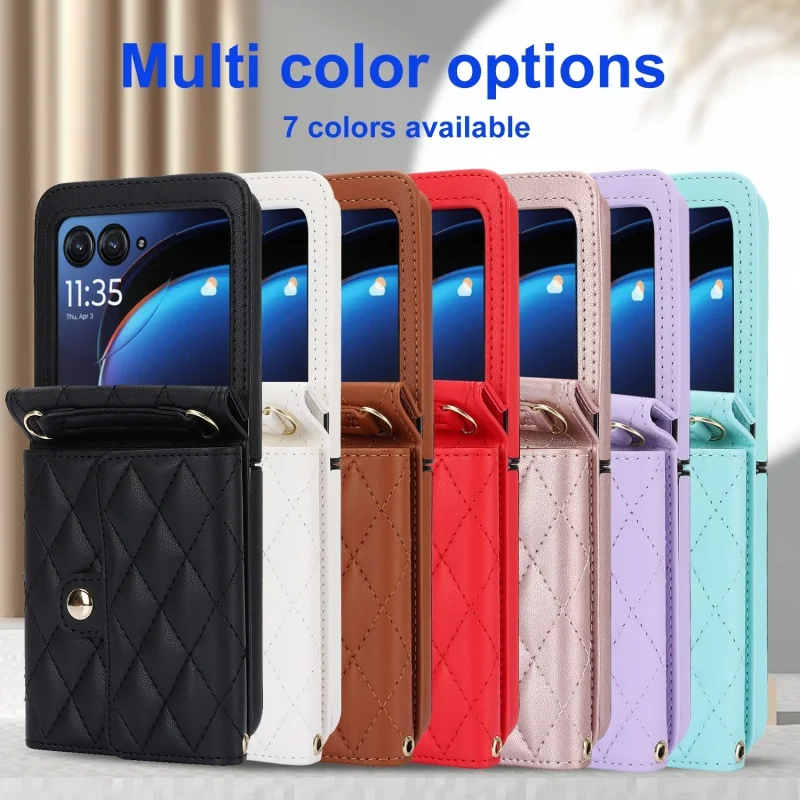 Чехол для Motorola Moto Razr 60 Ultra из искусственной кожи, держатель для ремешка через плечо, магнитный чехол-бумажник для телефона Moto razr 60 Ultra
Чехол для Motorola Moto Razr 60 Ultra из искусственной кожи, держатель для ремешка через плечо, магнитный чехол-бумажник для телефона Moto razr 60 Ultra